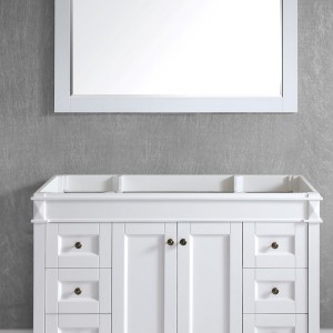 48 White Bathroom Vanity Cabinet