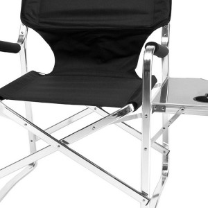 Aluminum Directors Chair With Side Table