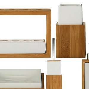 Bamboo Bathroom Accessories Uk