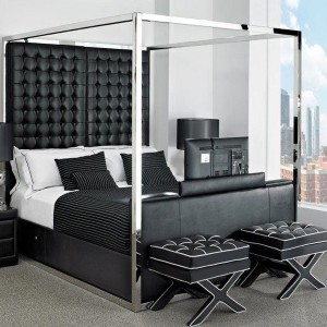 Bed With Tv In Footboard