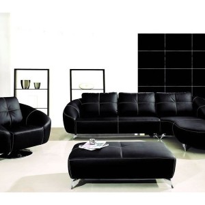 Black Sectional Sofa With Chaise