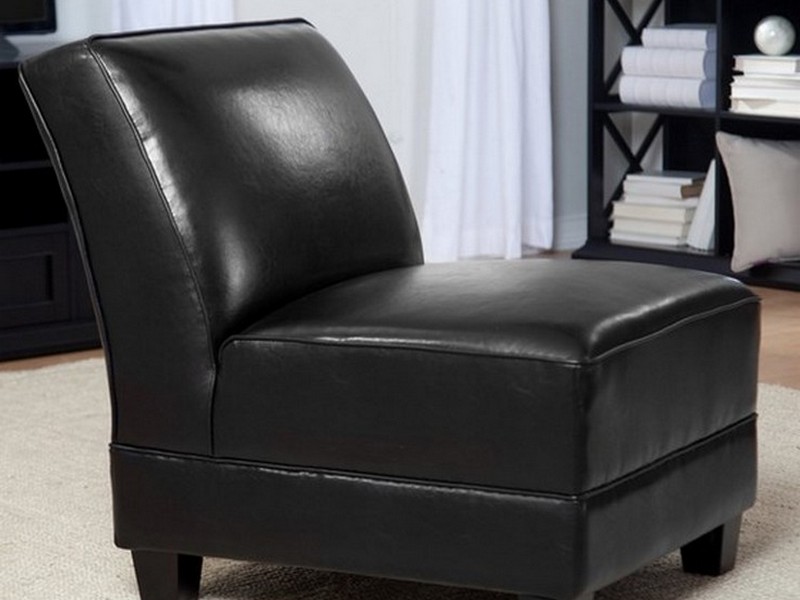 Black Slipper Chair