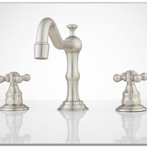 Brushed Nickel Bathroom Faucets Widespread