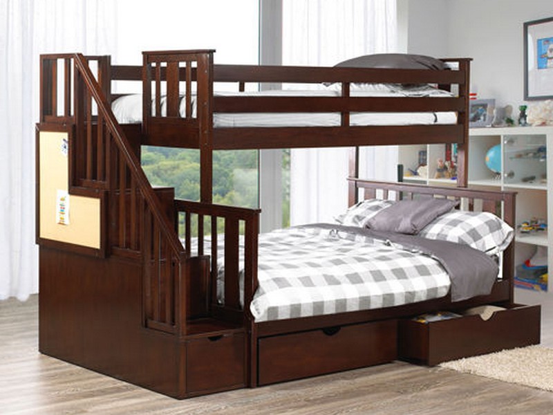 sherlock twin bunk bed with mattress