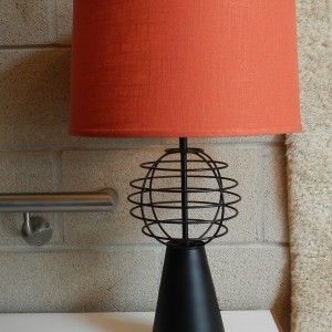 Burnt Orange Lamp Shades