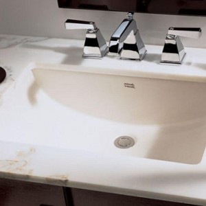 Chrome And Marble Bathroom Vanity