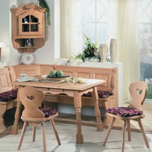 Corner Booth Dining Set Table Kitchen