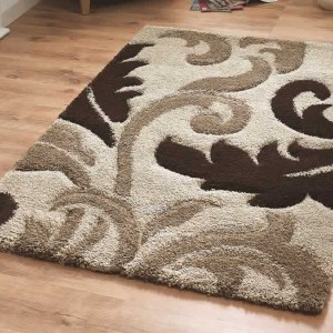 Damask Area Rug