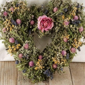 Dried Floral Wreaths And Swags