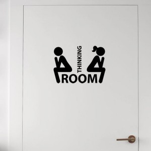 Funny Bathroom Wall Stickers