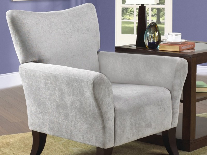 Gray Accent Chairs With Arms