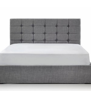 Grey Ottoman Storage Bed