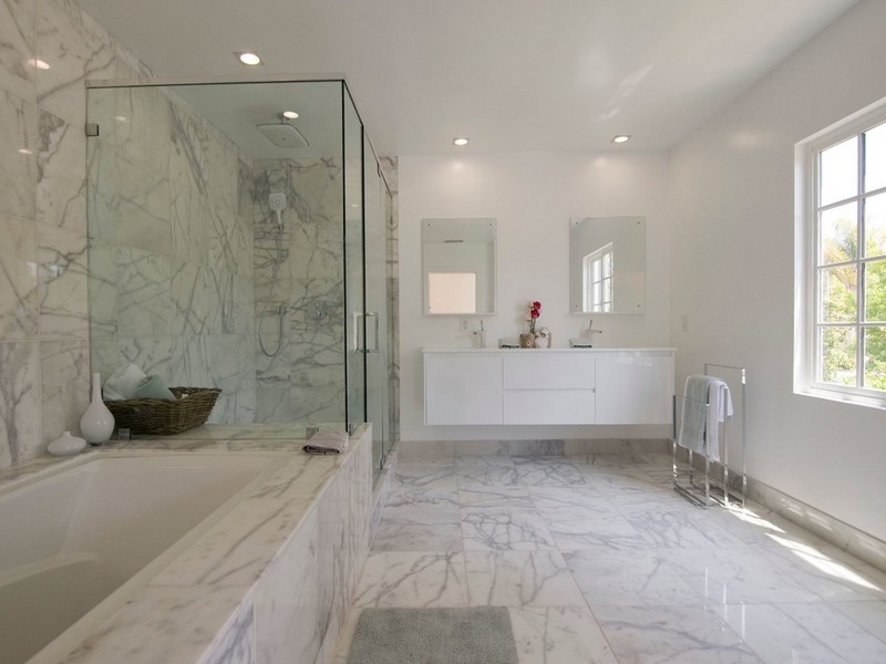 Images Of Carrera Marble Bathrooms
