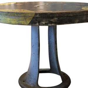 Industrial Round Dining Table