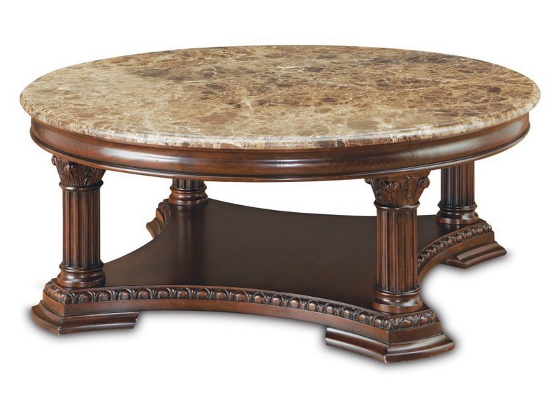 Italian Marble Coffee Table Antique