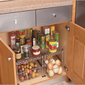 Kitchen Cabinet Shelf Organizers