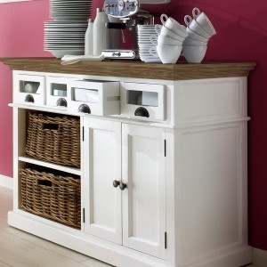 Kitchen Sideboard With Hutch