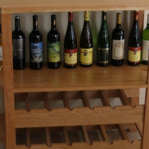 Kitchen Sideboard With Wine Rack