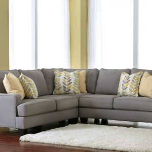 Large Grey Sectional Couch