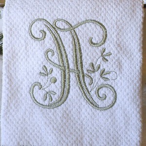 Monogram Kitchen Towels