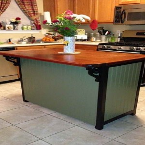 Narrow Kitchen Island Table