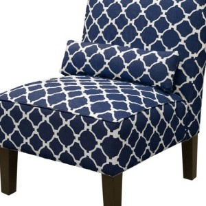 Navy Blue Accent Chair