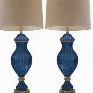 Navy Blue Lamps