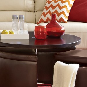 Neptune Coffee Table With Storage Ottomans