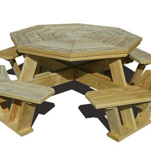 Octagon Patio Table Plans