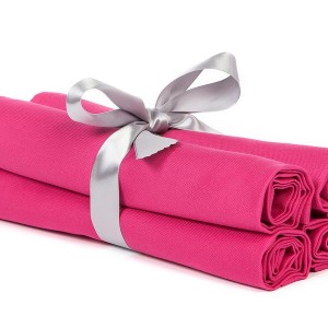 Pink Linen Napkins