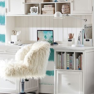 Pottery Barn White Desk Chair