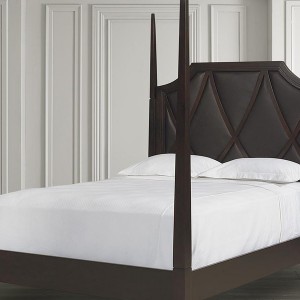 Queen Leather Headboard And Footboard