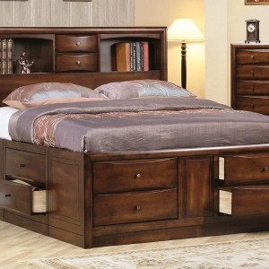 Queen Size Platform Bed With Storage