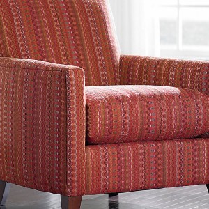 Red Accent Chairs With Arms