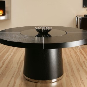 Round Marble Dining Table With Lazy Susan