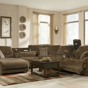 Sectional Sofa With Chaise And Ottoman