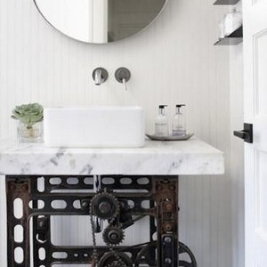 Steampunk Bathroom Vanity