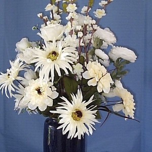 Tall Faux Floral Arrangements