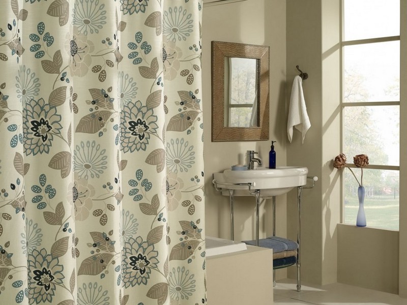shower curtains living room