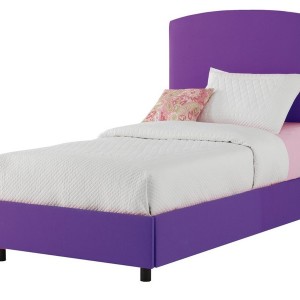 Upholstered Twin Bed With Storage