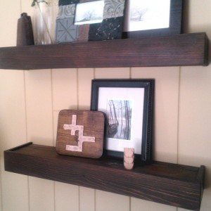 Wall Ledge Shelves