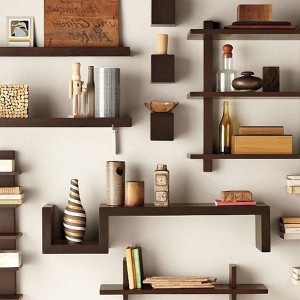 Wall Mounted Kitchen Shelves