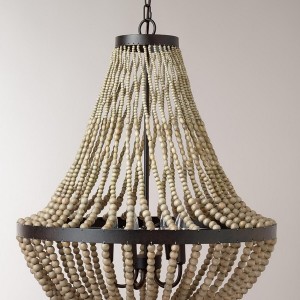 Wooden Bead Chandelier Australia