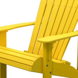 Yellow Adirondack Chair