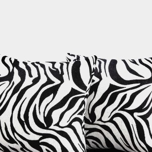 Zebra Print Couch Pillows